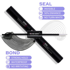Wendy Lashes cabezal cepillo de fibras para aplicar uniformemente