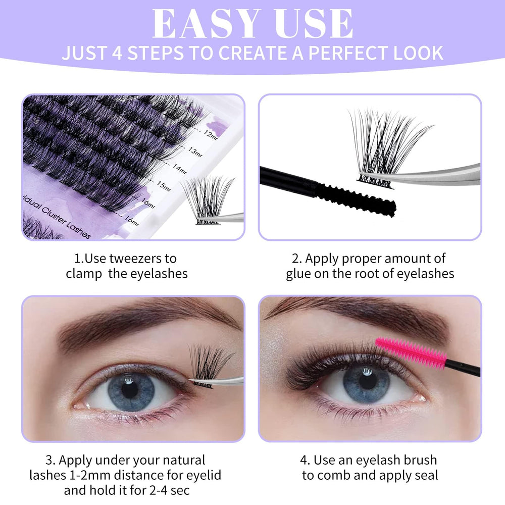 Wendy Lashes Clusters C3+C9, densidad equilibrada para efecto natural