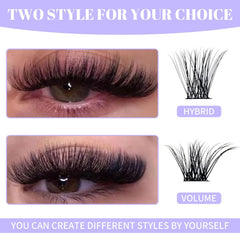 Wendy Lashes Clusters ultra ligeros, comodidad duradera al tacto