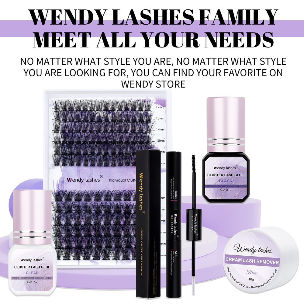 Wendy Lashes envase de 5 ml cómodo para uso prolongado