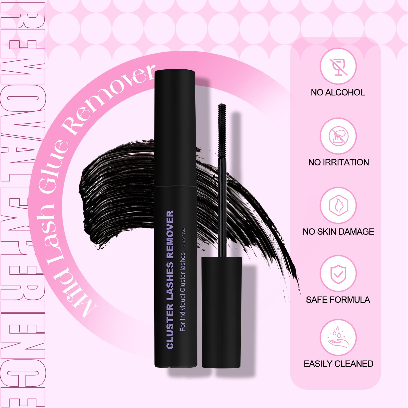 Wendy Lashes fibras suaves que se mueven con naturalidad.