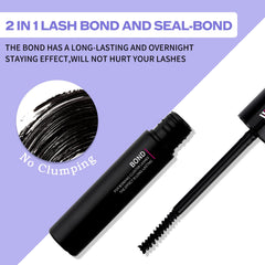 Fórmula botánica suave de Wendy Lashes, sin alcohol ni irritación