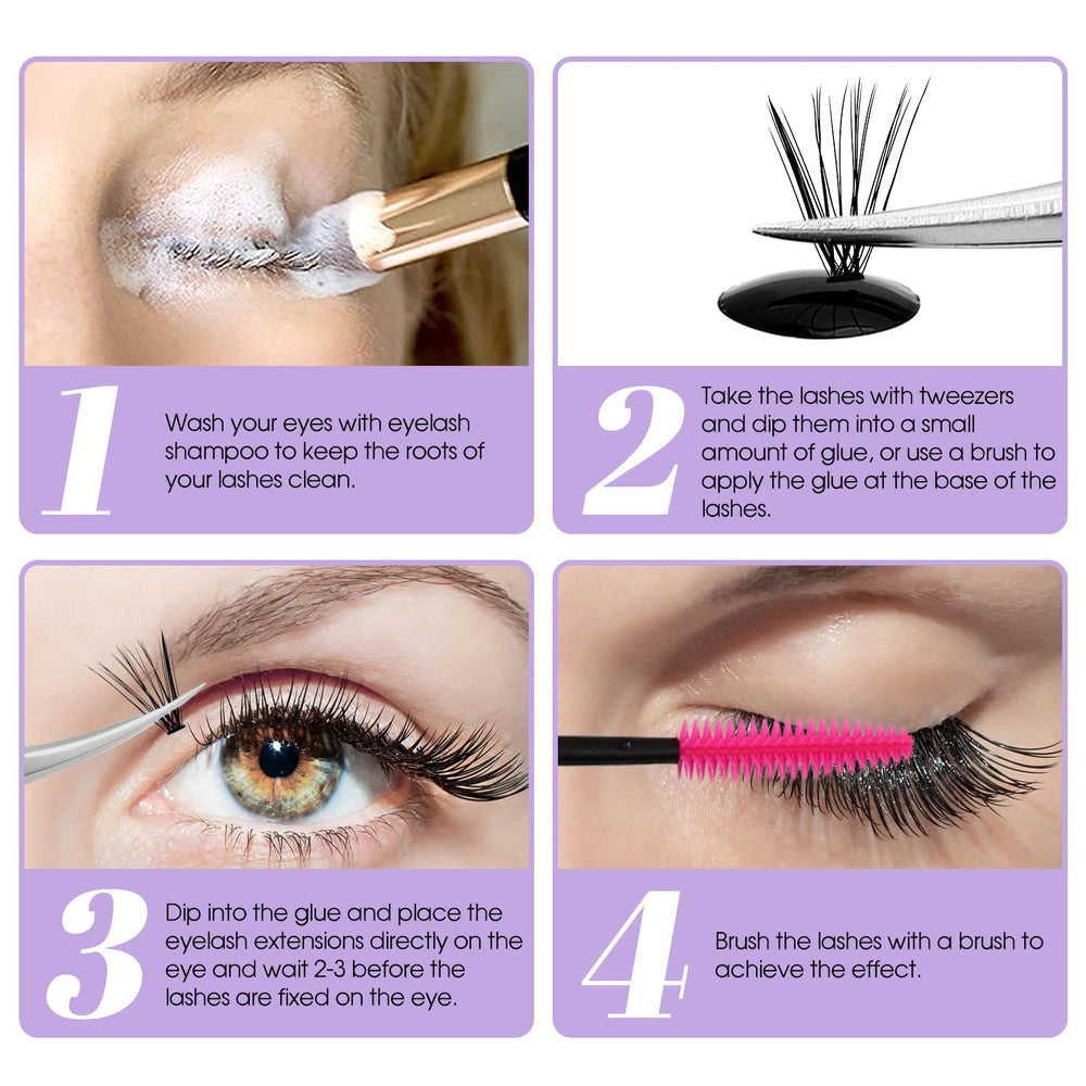 Wendy Lashes fórmula suave con baja irritación para piel sensible