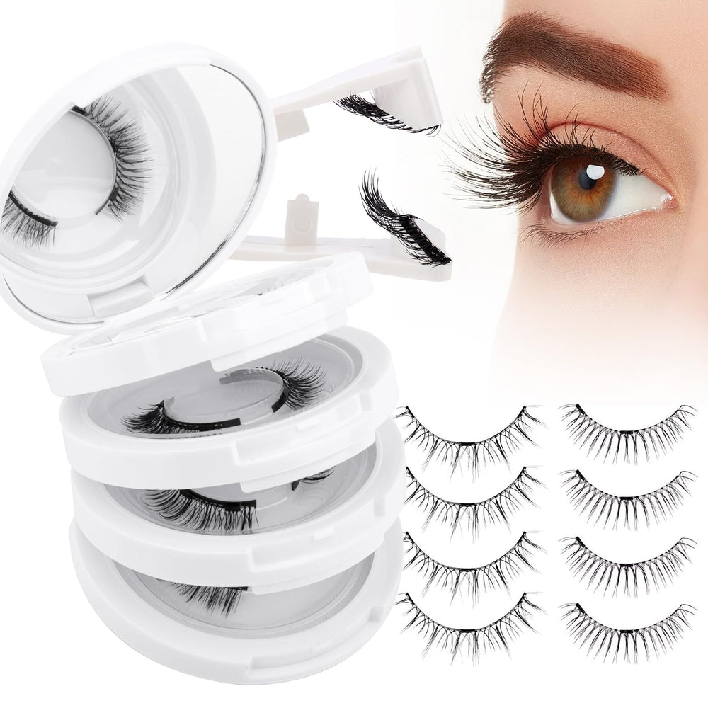 Wendy Lashes imanes para aspecto natural, cómodo y sin pegamento diario.