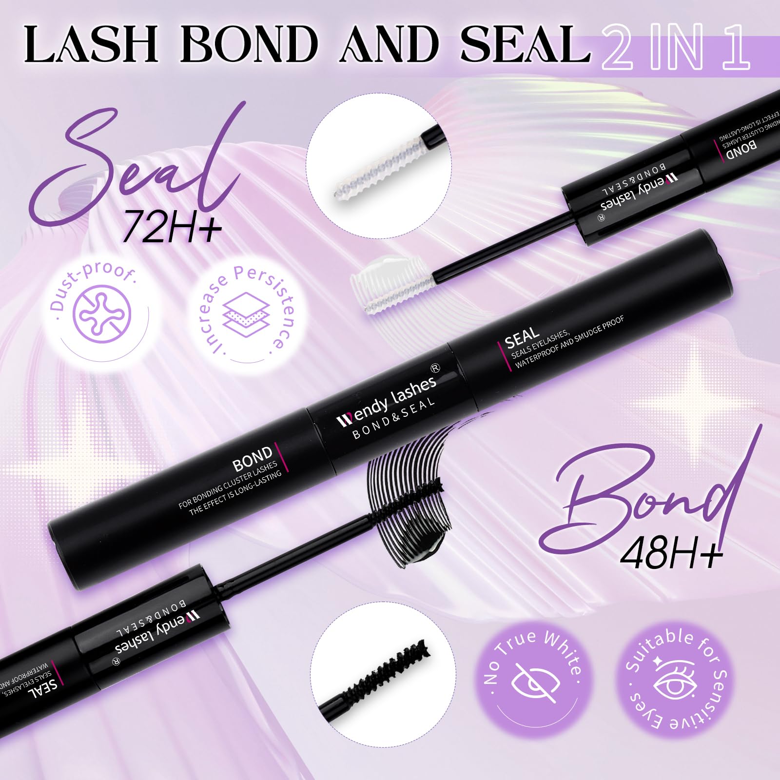 C Curl Cat Eye Wendy Lashes apportant une courbe élégante.