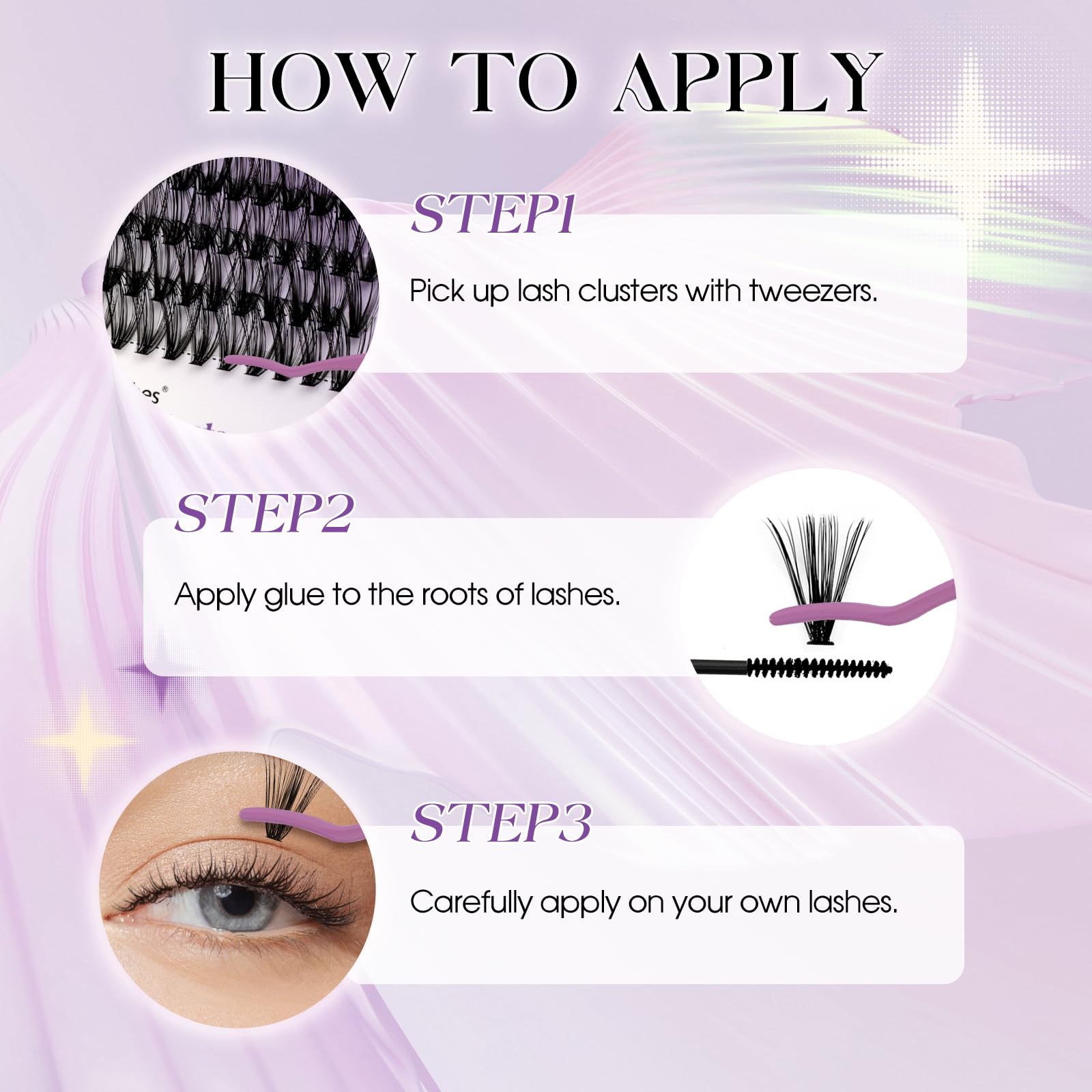 Longueurs 12-16 mm pour varier l’effet et l’intensité.