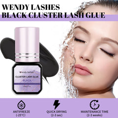 Wendy Lashes adherencia duradera 72 horas para pestañas individuales