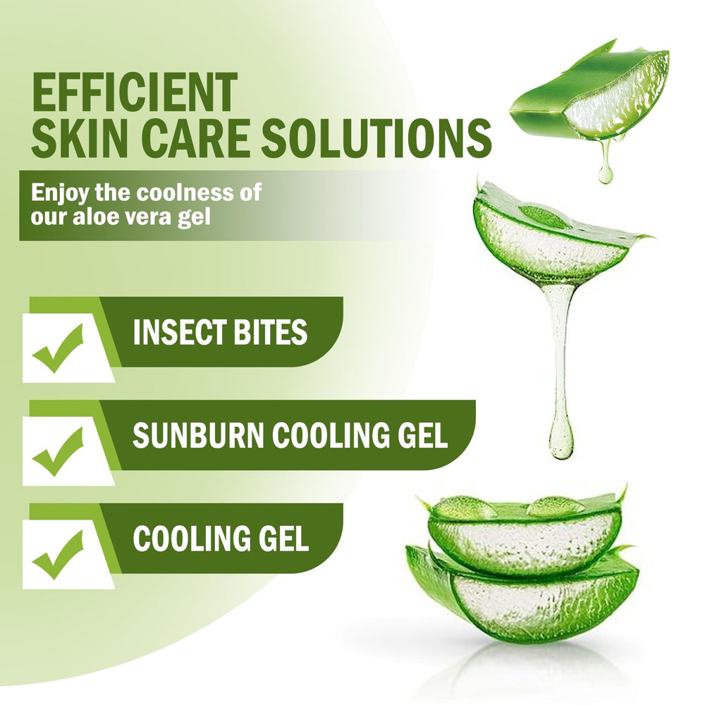 Gel de aloe vera Wenjlyj para cuerpo, hidratación de larga duración.