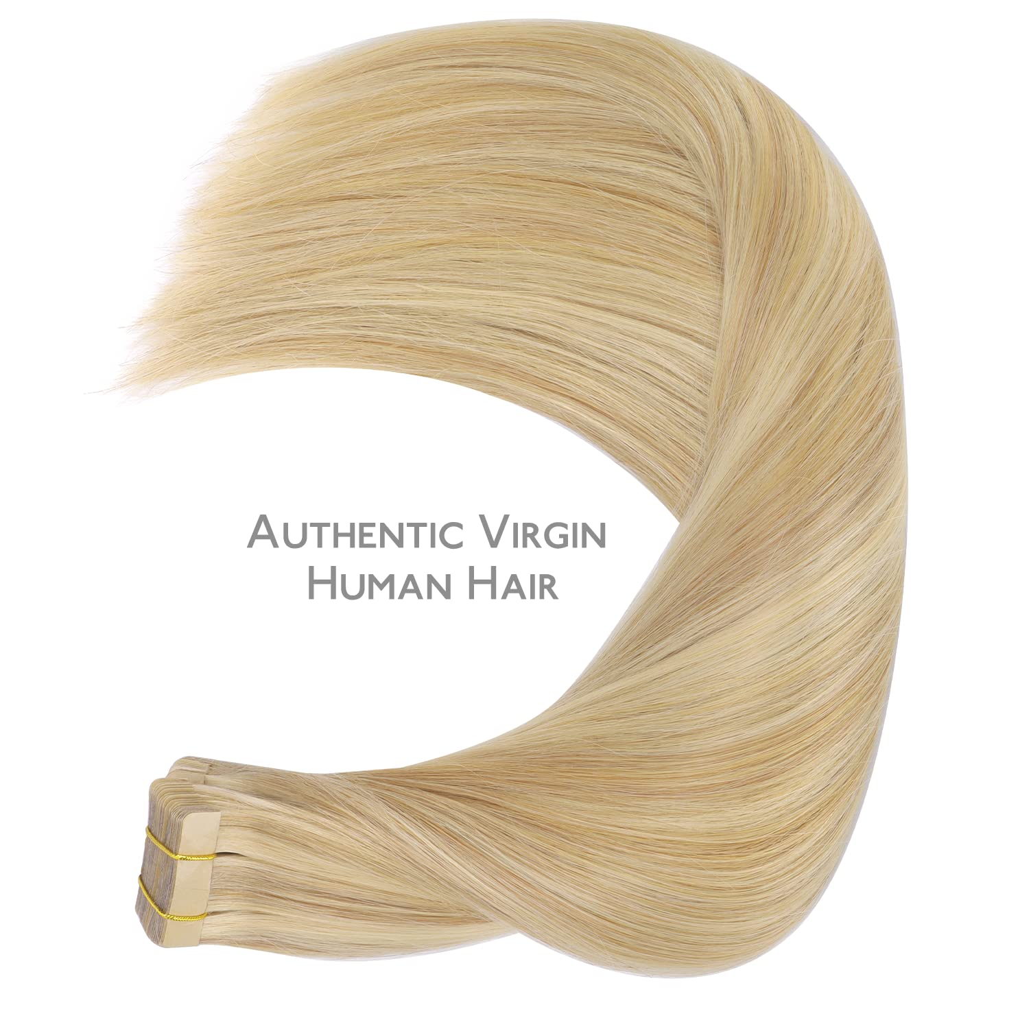 Extensiones Wennalife con cinta adhesiva: sistema de cinta duradera y fácil de aplicar.