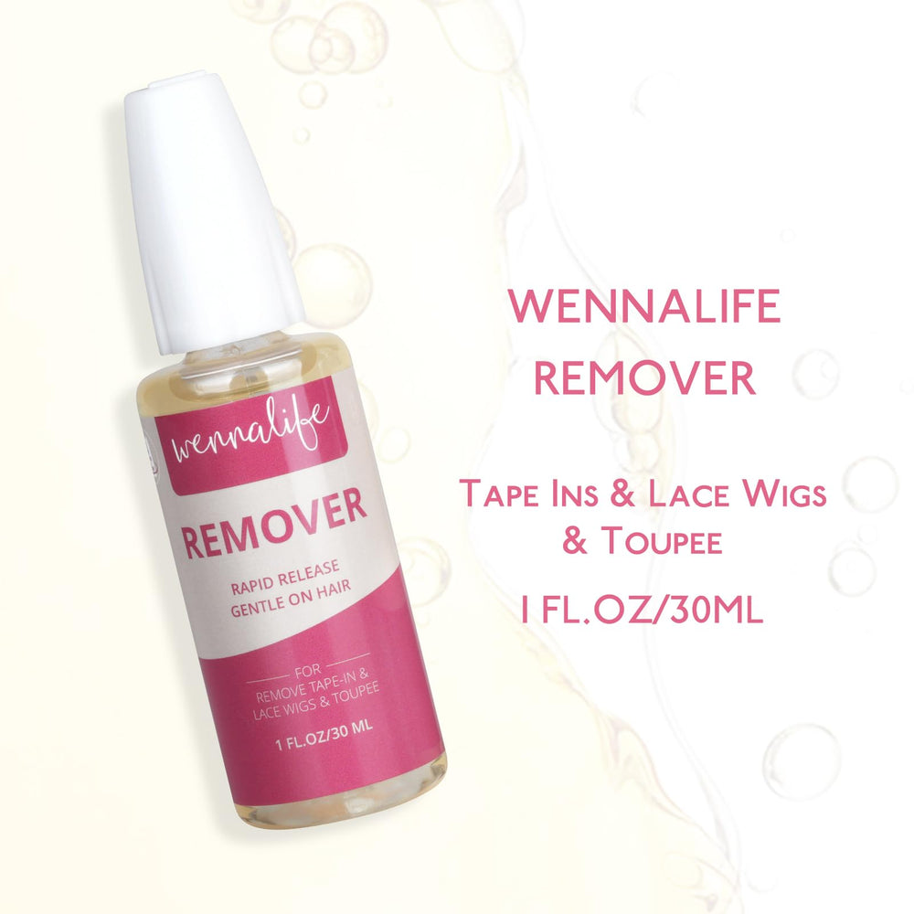 Wennalife aplicacion remover adhesivo para extensiones con cinta: uso sencillo