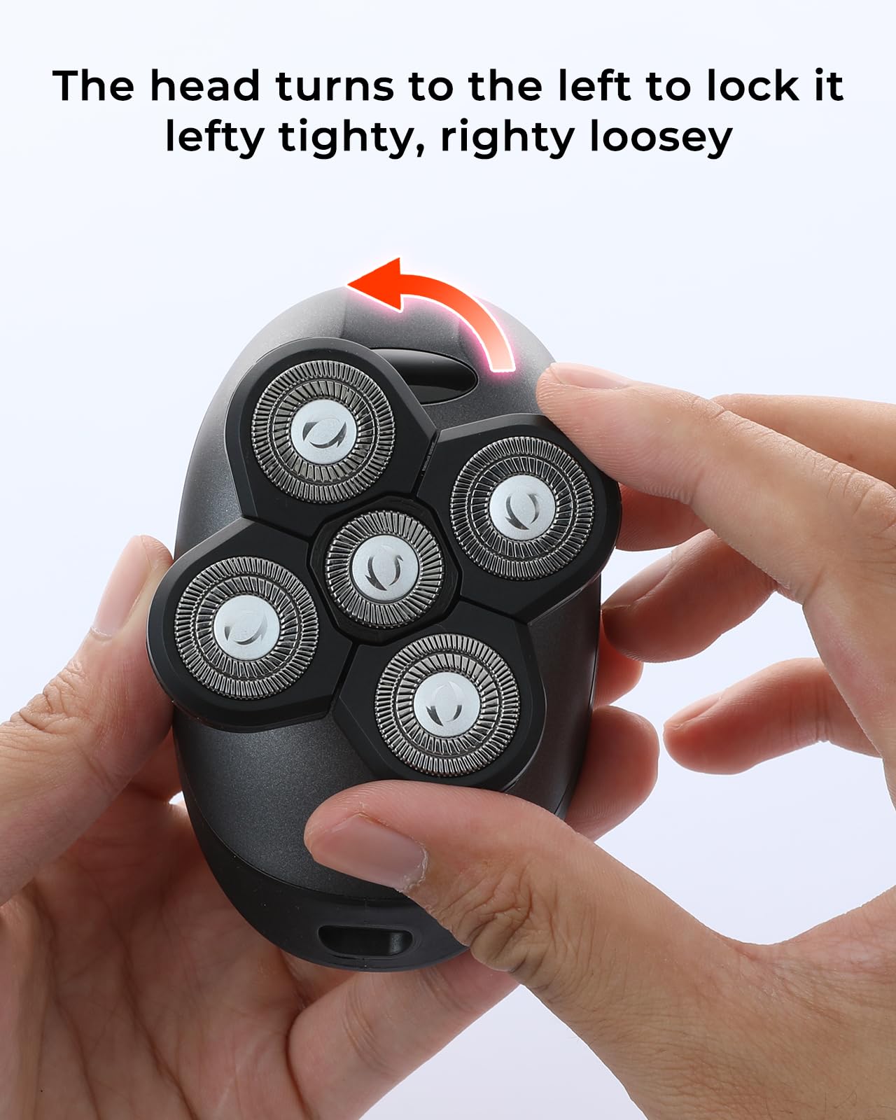 WEQOEE diseño ergonómico para rostro, cuerpo y áreas sensibles