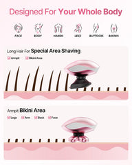 WEQOEE kit 5 en 1 para rostro, axilas y piernas