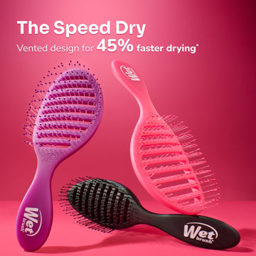 Wet Brush Speed Dry acabado mate del cepillo.