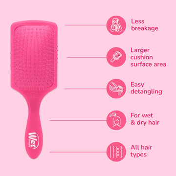 Wet Brush AquaVent diseño drenaje rápido limpieza fácil