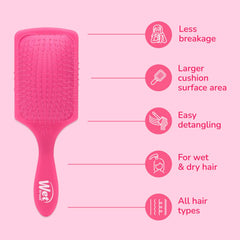 Wet Brush AquaVent diseño drenaje rápido limpieza fácil