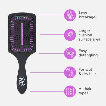 Wet Brush AquaVent: drenaje rápido para una limpieza fácil.