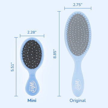 Wet Brush Desenredo sin tirones: adecuado para todo tipo de cabello.