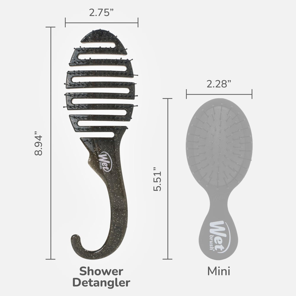 Wet Brush Deslizamiento suave, sin dolor al peinar cabello mojado