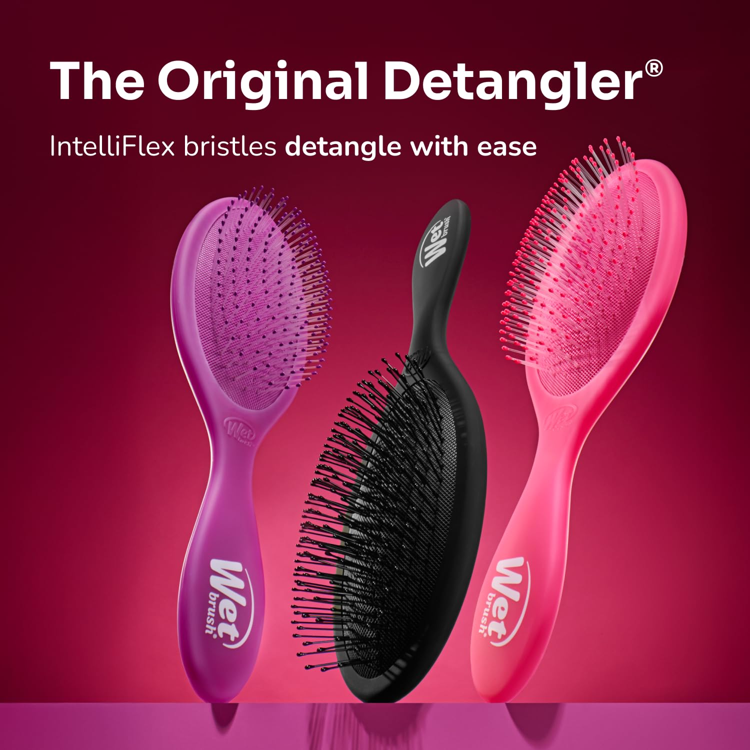 Wet Brush Original Detangler Marmol Gris, edición limitada para un look sofisticado.