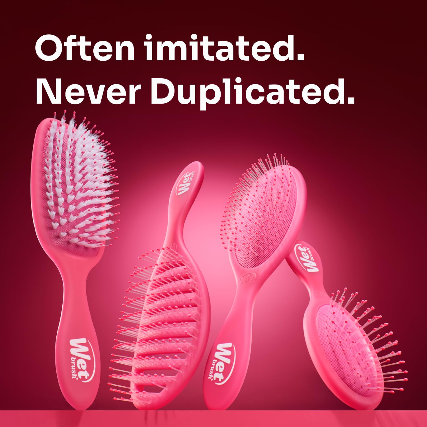 Wet Brush Original Detangler Marmol Gris, embalaje de edición limitada añade estilo.