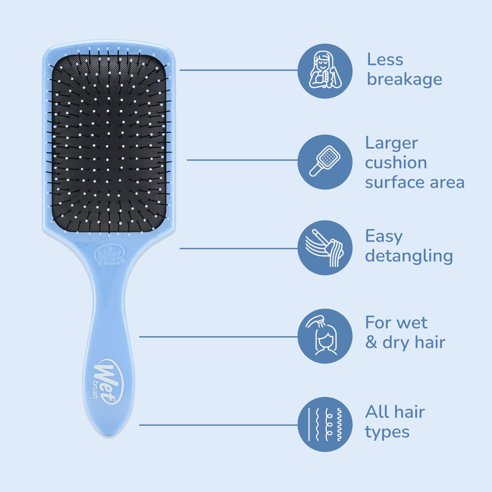 Distribuye uniformemente el tratamiento con Wet Brush.