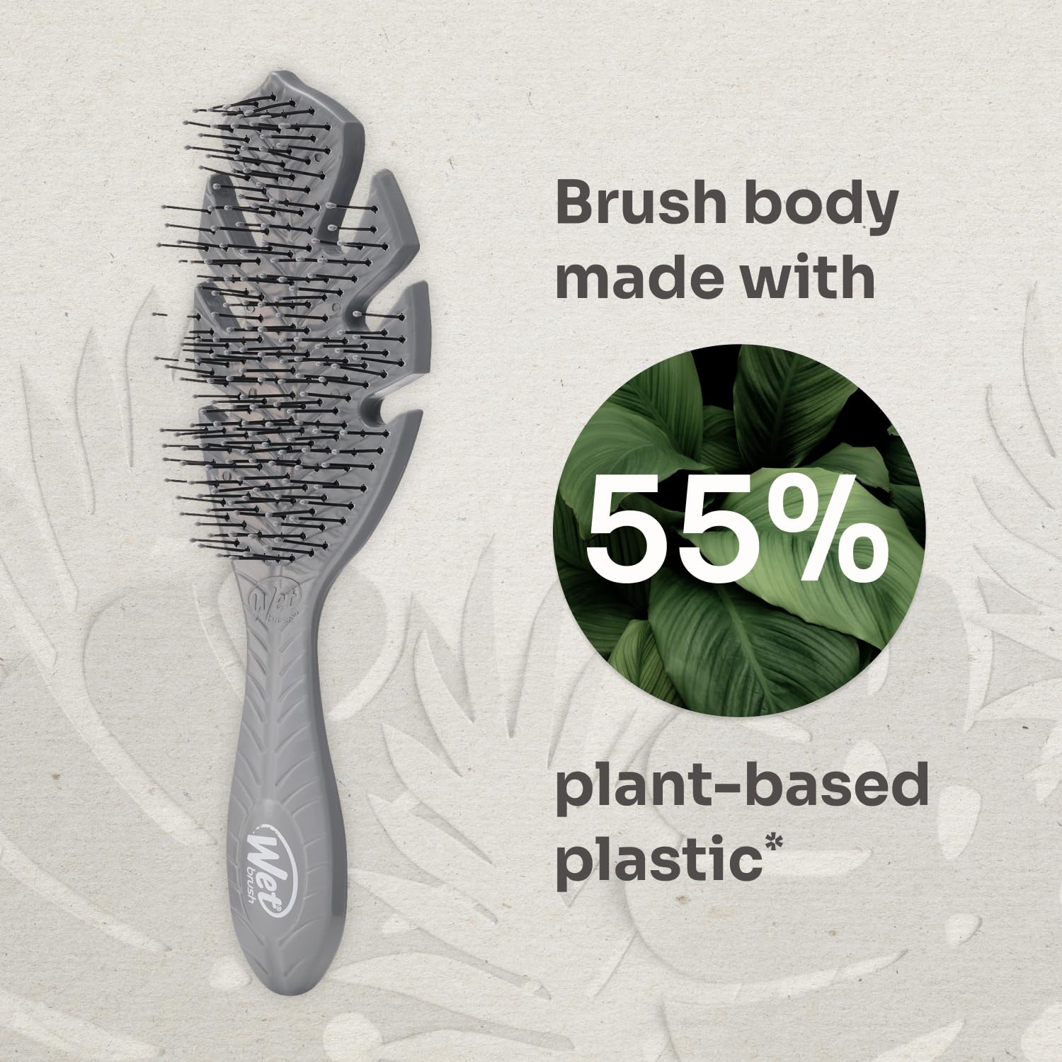 Wet Brush Go Green Detangler: perfecto para cabello rizado que se enreda.