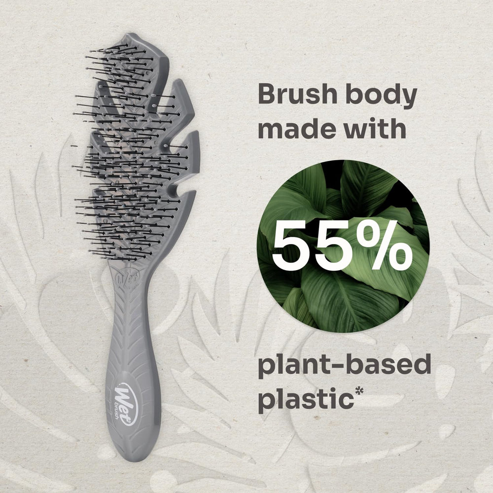 Wet Brush Go Green Detangler: perfecto para cabello rizado que se enreda.