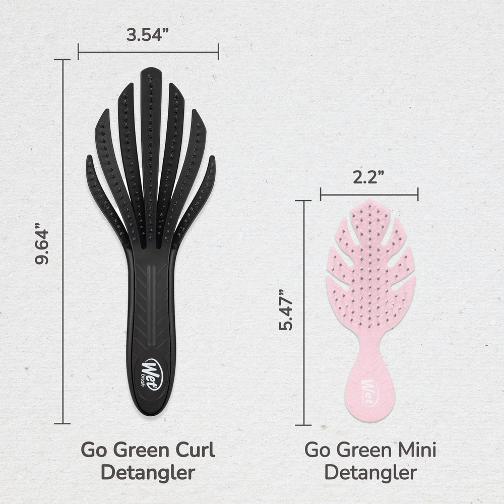 Wet Brush Go Green: diseño ergonómico para uso diario
