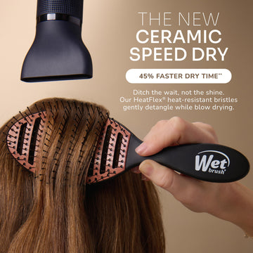 Wet Brush HeatFlex: cerdas que deslizan y reducen el quiebre.