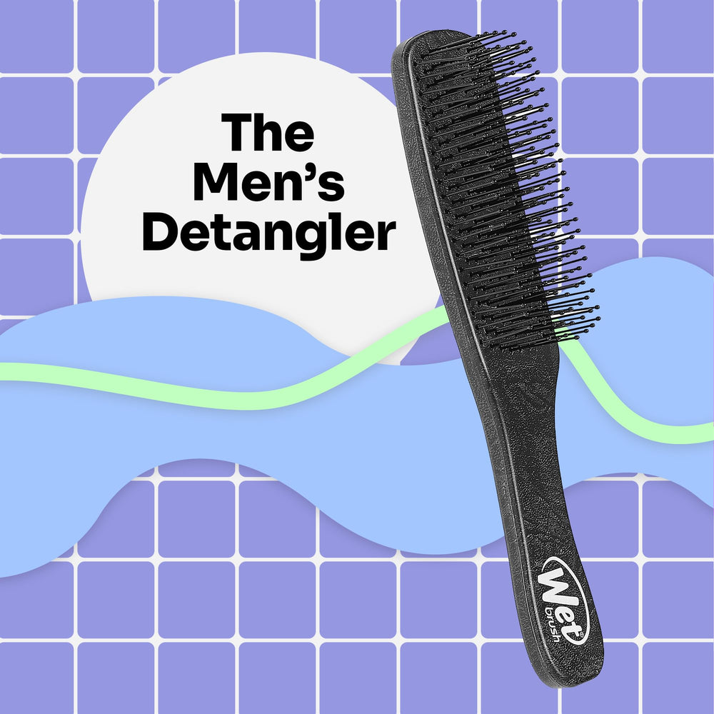 Wet Brush desenredante para barba, cuidado suave para el vello facial.