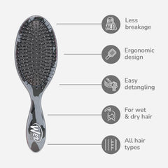 Wet Brush Original Desenredante para cabello liso y rizado.