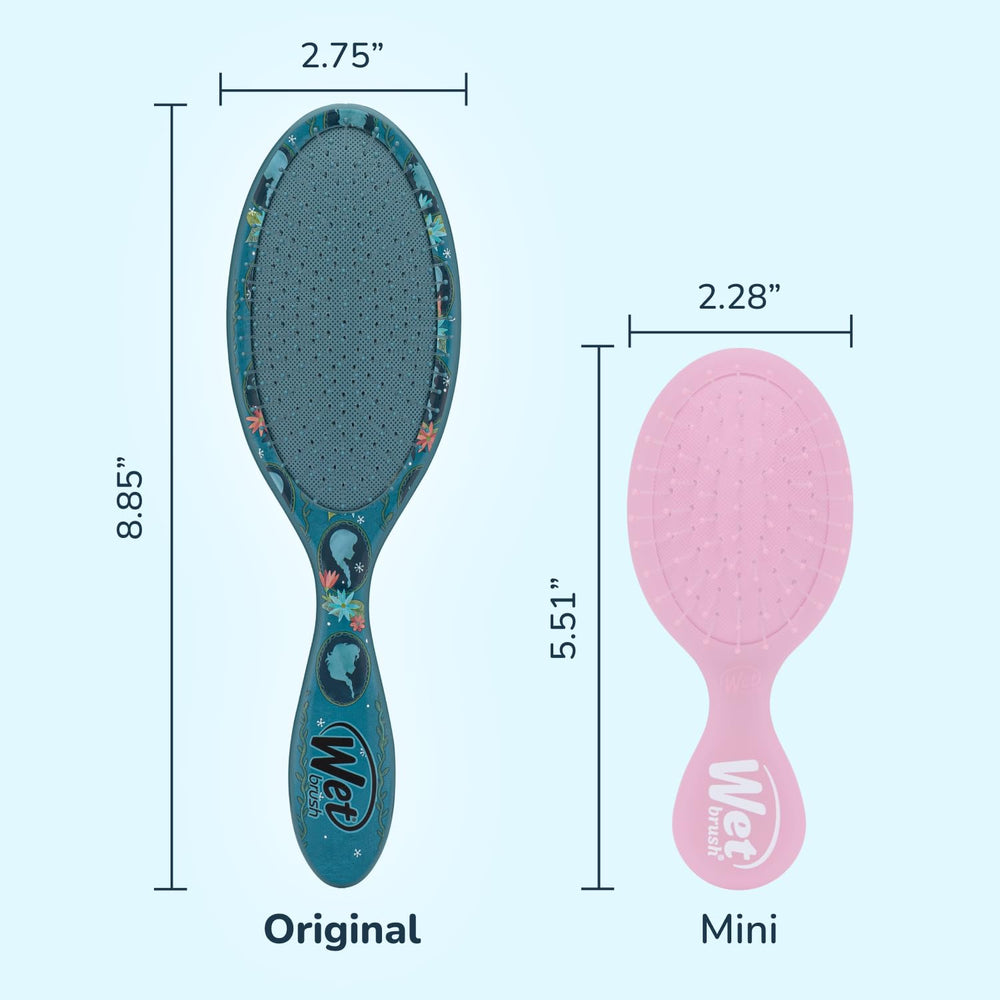 Cepillo Wet Brush apto para todos los estilos de cabello.