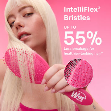 Wet Brush funciona para cabello liso, rizado o grueso