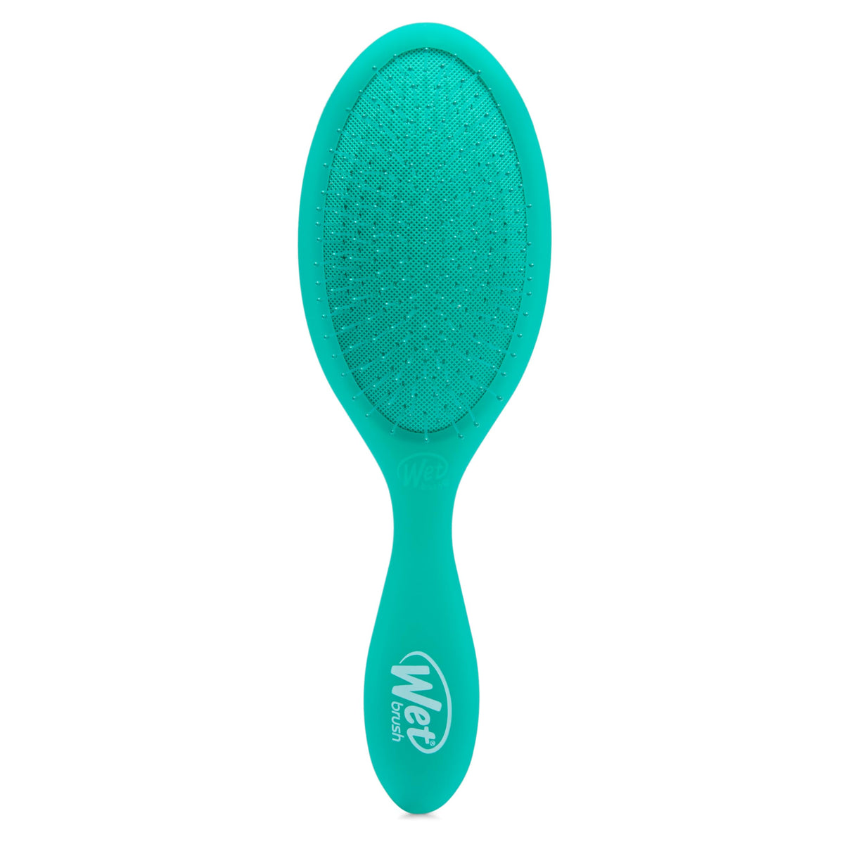 Wet Brush Desenredante Original en empaque verde veraniego, facilita desenredar pelo mojado o seco.