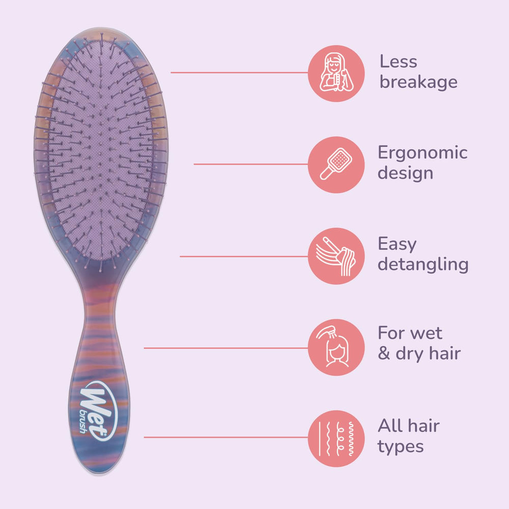 Wet Brush Original para todo tipo de cabello, solución versátil