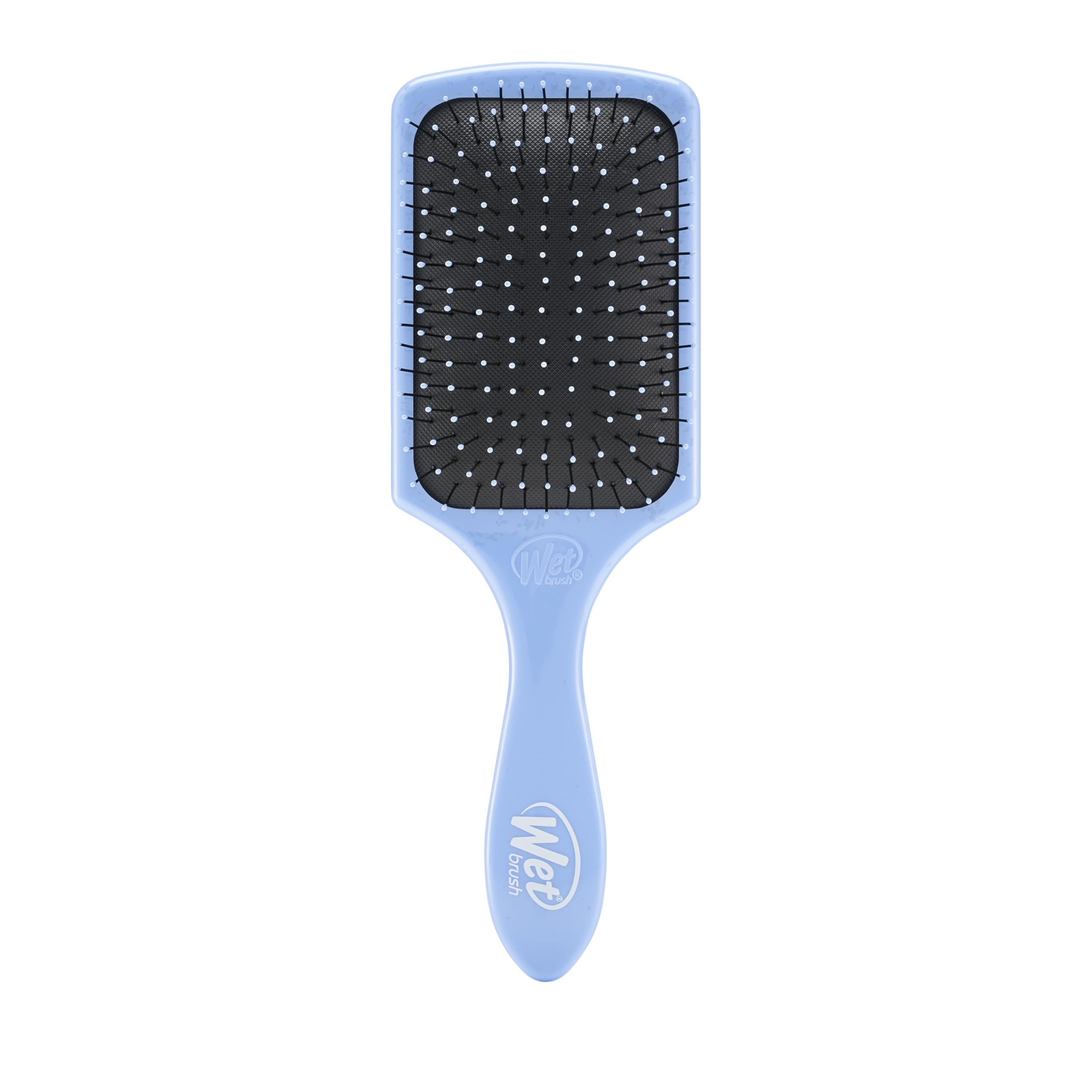 Wet Brush Paddle Detangler azul, desenreda sin dolor.