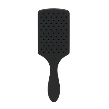 Wet Brush Paddle Detangler IntelliFlex desliza con menos tirones en rizos, protegiendo el cabello.