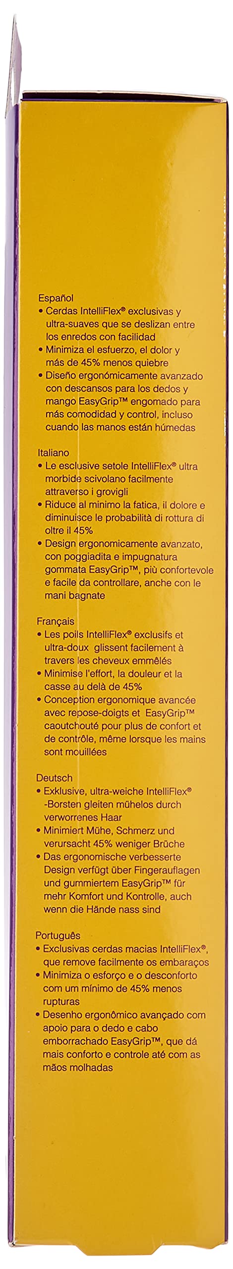 Wet Brush Pro Demelage Cheveux Sans Noeuds: resultat lisse apres demelage.