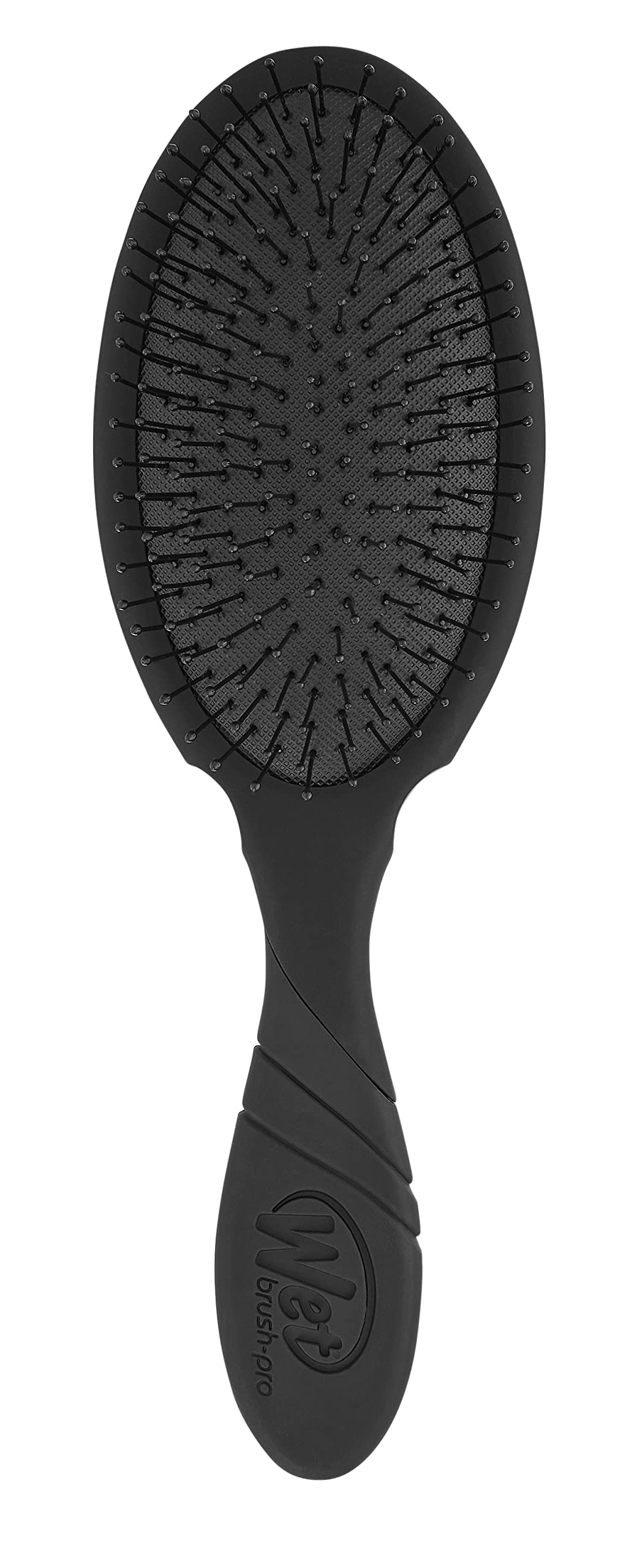 Wet Brush Pro Demelage Noir: démêlage en douceur sans casse pour tous types de cheveux.