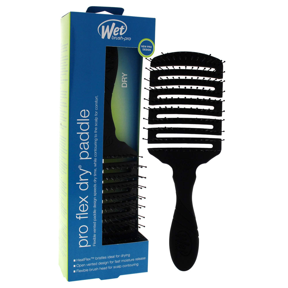 Wet Brush Pro Flex Dry Paddle mango ergonómico y antideslizante para mayor control