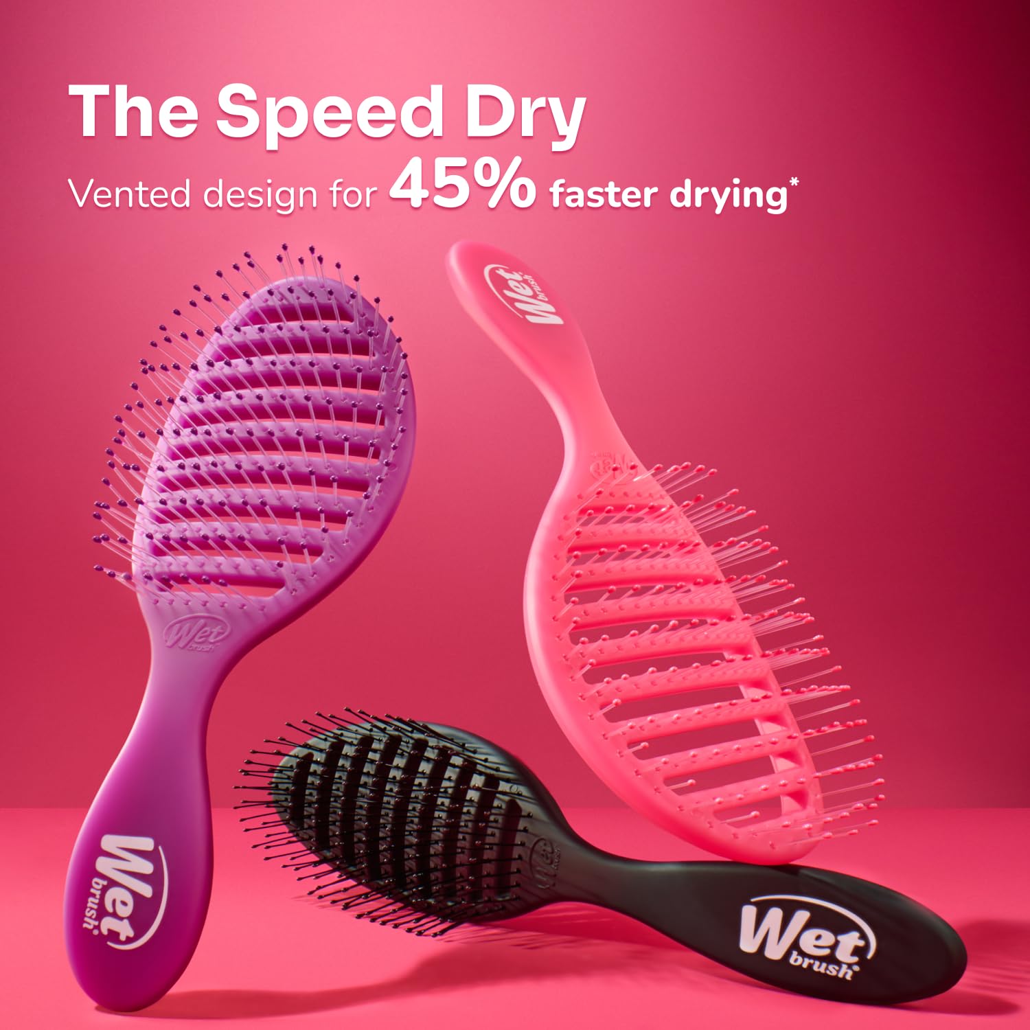 Wet Brush Speed Dry ideal para rutina diaria de peinado y secado eficiente.