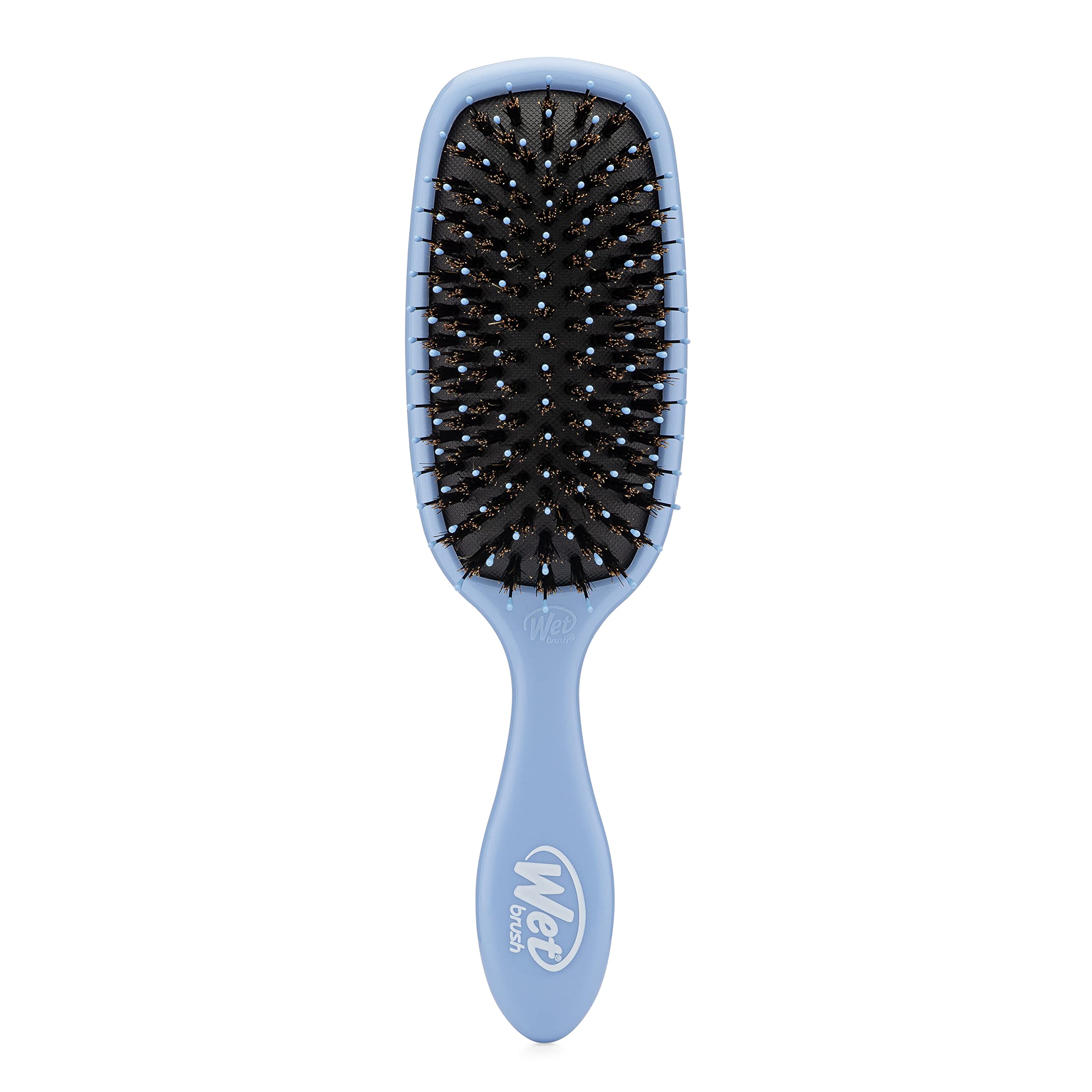 Wet Brush Shine Enhancer en caja, listo para transformar el peinado diario