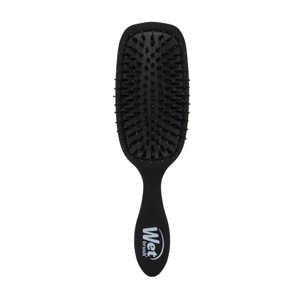 Wet Brush Smooth Styler, cepillo que ofrece brillo para cabello.