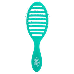 Cepillo Wet Brush Speed Dry Verde Jugo, diseño ventilado para secado más rápido