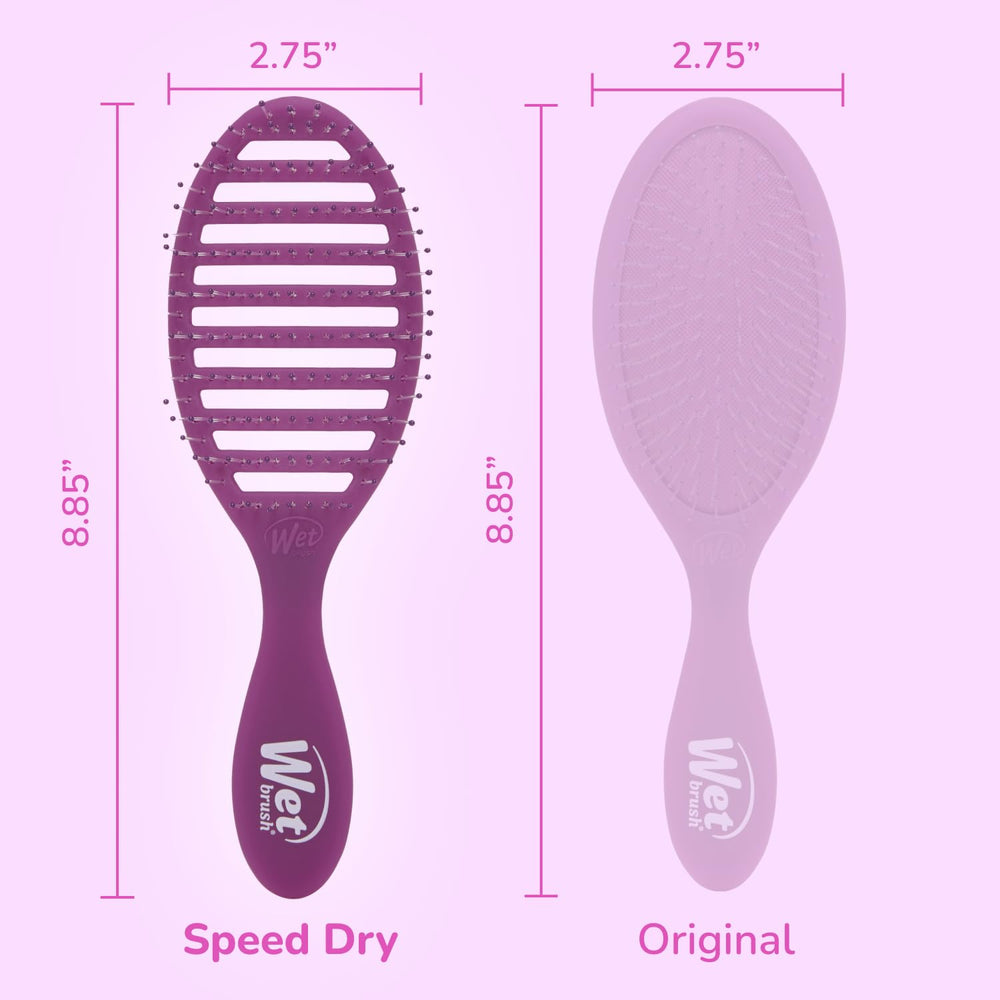 Wet Brush Speed Dry, mango ergonómico para un peinado cómodo.