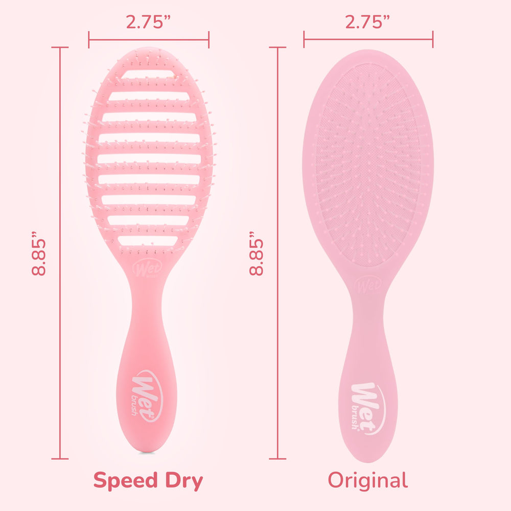 Wet Brush Speed Dry para pelo liso y rizado, peinado suave.