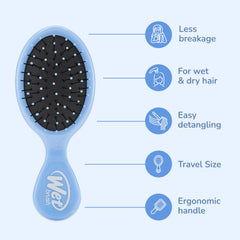 Wet Brush Squirt diseño ergonómico, agarre cómodo para uso diario