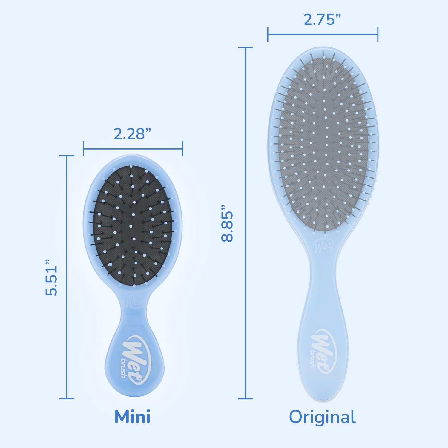 Wet Brush Squirt uso mojado o seco, desenredo eficiente