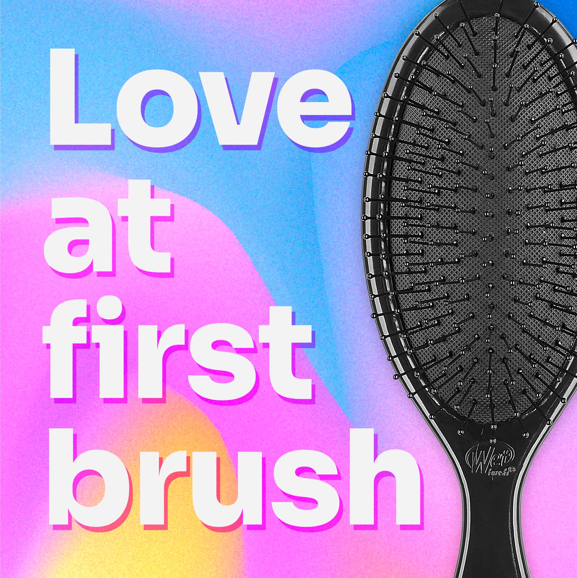 Wet Brush funciona para cabello liso, rizado y grueso.