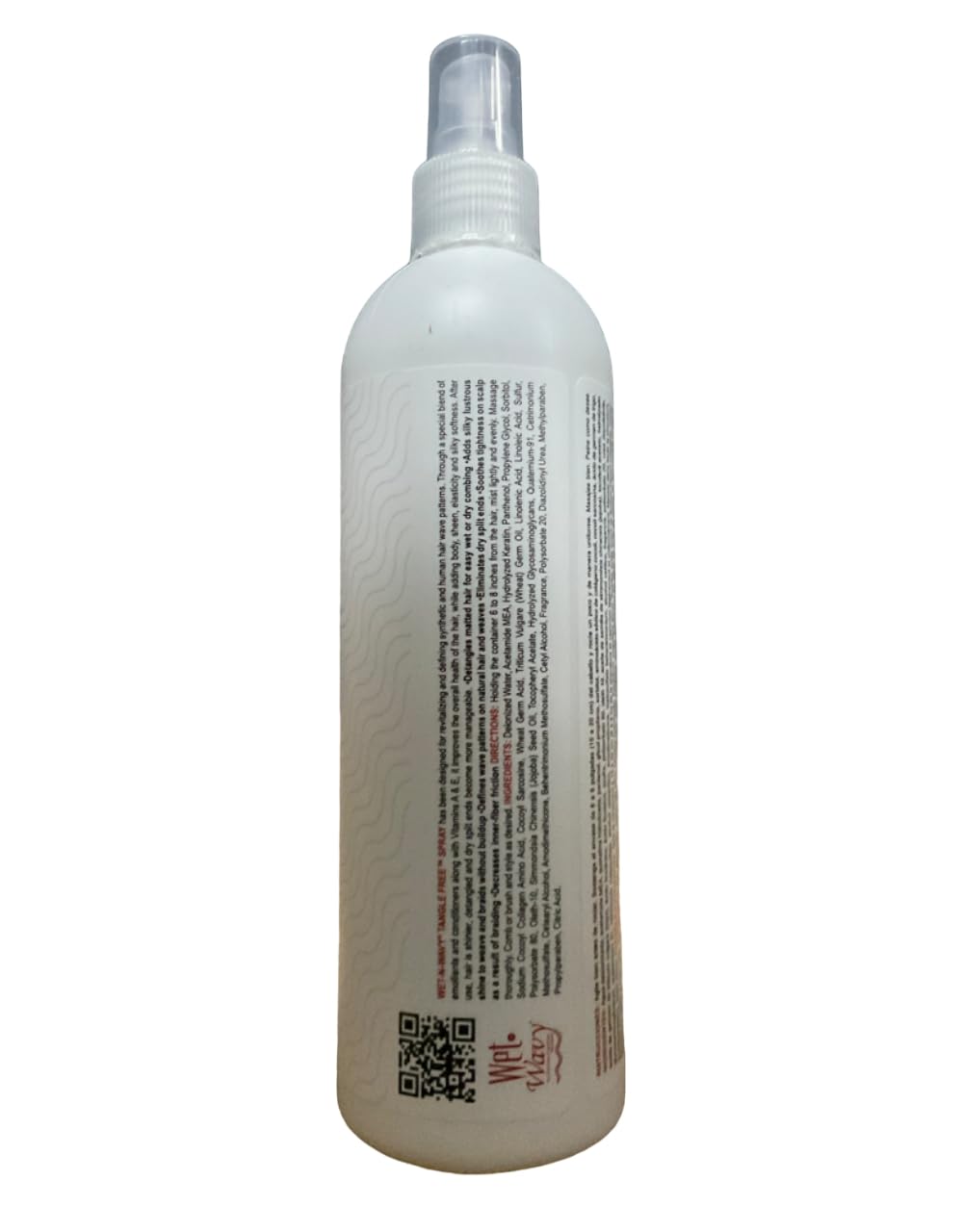 Wet n Wavy Aplicación suave en el cabello para peinado más fácil.